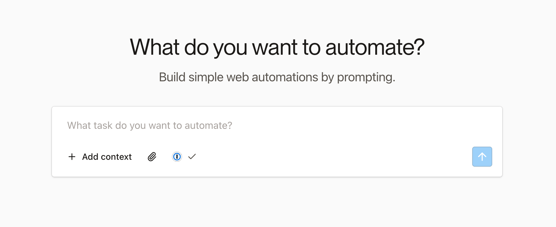 The Browserbase Director prompt with 1Password toggled on