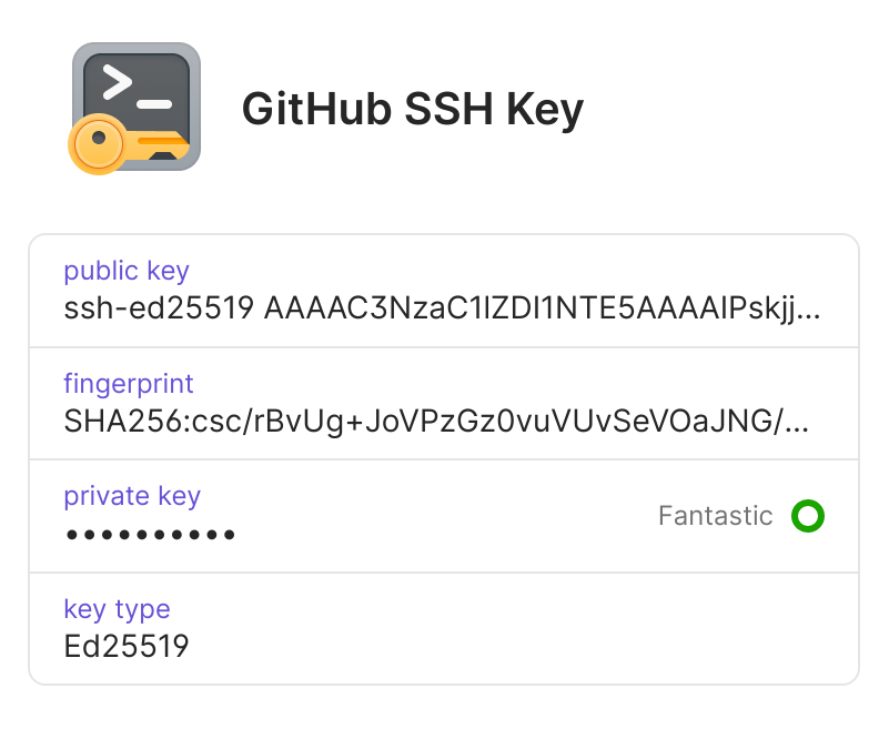 1Password SSH & Git Developer